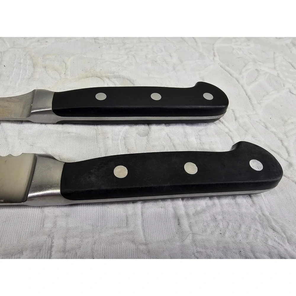 Winco Acero Knife‎ Set Unisex OS Black Good German Steel KFP-82 KFP-61 2pc